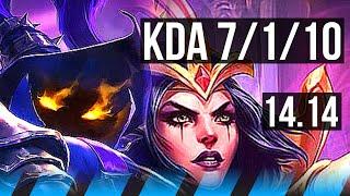 VEIGAR vs LEBLANC (MID) | 7/1/10 | BR Master | 14.14