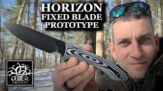 PART 1: Outer Limitless & Kombou Collaboration - Bestech Horizon Fixed Blade Prototype!!