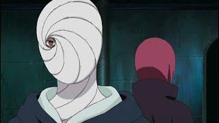 Tobi Approaches Yahiko, Nagato and Konan As Madara Uchiha and Forms The Akatsuki Dub