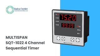 Multispan SQT-1022 4 Channel Sequential Timer