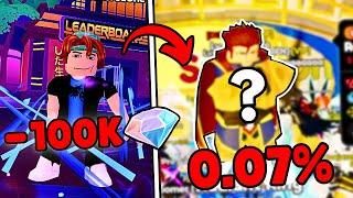 I Got The RAREST Secret for 100k Gems ONLY in Anime Defenders | Noob to Pro 4