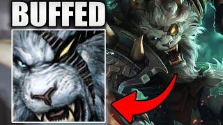 RIOT JUST GAVE RENGAR JUNGLE A VERY NICE BUFF.