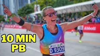 Running a HUGE PB at Chicago Marathon