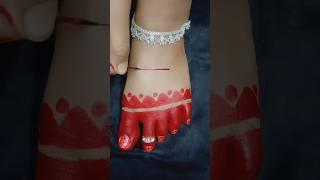 Naya sal mein Naya pair Alta design #shorts #trending #youtubeshorts #beautiful #design