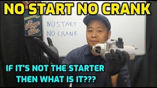 Car No Crank No Start No Sound (Won't Turn Over)