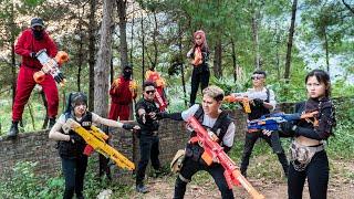 LTT Nerf War : Police Group SEAL X Nerf Guns Fight Crime Group Dr Ken Arrest A Wanted Criminal