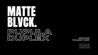 MATTE BLVCK- Pupula Duplex | Visualizer