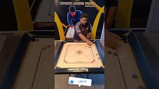 How to play carrom difficult point For Beginners carrom tips and tricks shot #shorts #viralcarrom