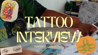 I created a tattoo apprenticeship portfolio in a week