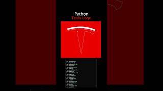 Drive into the Future: Create the Tesla Logo with Python's Turtle Graphics!