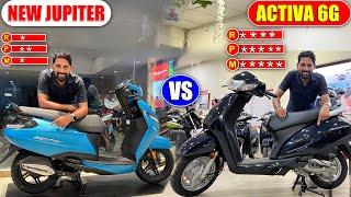 New Tvs Jupiter 110 VS Honda Activa 6G which is "best Scooter in 2024"