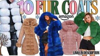 10 Beautiful Cozy Fur Coats on Amazon That are Stylish with Links in Description #amazonprimeday2024