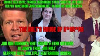 Jim Bob Duggar's BFF, Jim Holt ACCUSED of DV By Wife, Son in Court After Testifying Against Josh