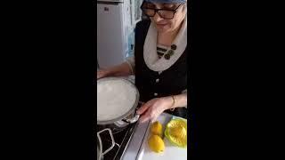 köy sütünden gene peynir yaptım süper oldu