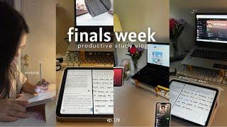 COLLEGE DIARIES | finals week, lots of studying, end of first semester