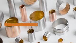 Sintered Bimetal Bearing Bushing Split Type High Performance