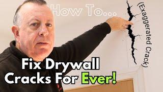 How to Fix Reoccurring Cracks in Walls or Ceilings for GOOD!