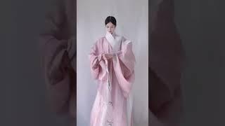 Chinese traditional clothes, hanfu.