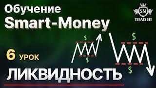 ЗОНЫ ЛИКВИДНОСТИ | Уровни поддержки и сопротивления  | Курс по Smart-Money Трейдинг  Урок #6