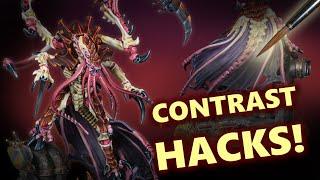 Contrast Hacks! Painting a Deathleaper | Hive Fleet Kraken | Warhammer 40k Tyranid Tutorial