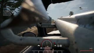 Big stunts with Zu-23 Toyota pick-up in Squad