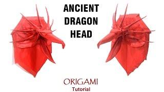 Origami Ancient Dragon head (Satoshi Kamiya and Mi Chen)