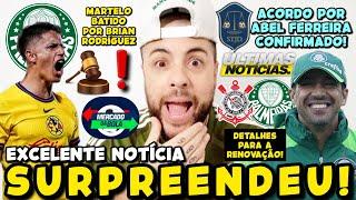 EITA! ESSA PEGOU TODOS DE SURPRESA NO PALMEIRAS! MARTELO BATIDO POR B. RODRÍGUEZ! ACORDO NO STJD E+