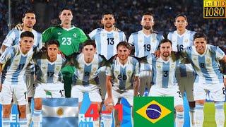Argentina vs Brazil Full Match    World Cup 2026 Qualifica