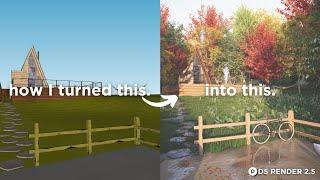 How To Create A Landscape Architecture Render Using D5