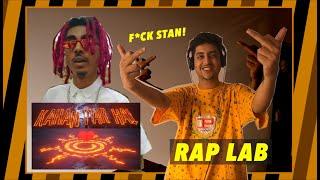 INDIAN MUMBLE RAPPER | MC STΔN - KAHAN PAR HAI (Official Audio) | REACTION | RAP LAB EP 8