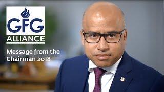 GFG Alliance – Message from the Chairman 2018