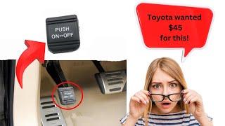 How to install Genuine Toyota Prius Corolla Camry Lexus Emergency Brake Petal replacement!