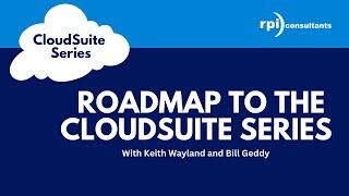 CloudSuite Series - Roadmap to the CloudSuite Series