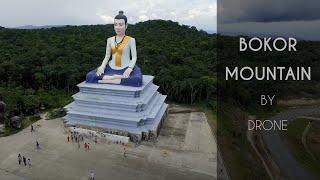 Bokor mountain by drone