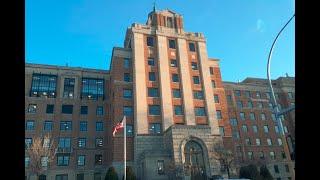 Saint Mary's Mayo Clinic, Rochester, MN.  Views from inside, outside, and drone.  April, 2022