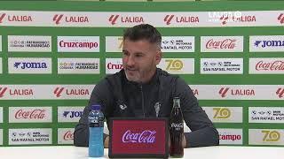 Rueda de prensa Córdoba CF vs Real Zaragoza