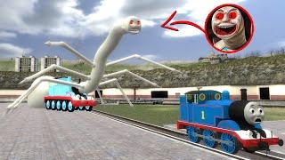 Building a Thomas Train Chased By New Cursed Thomas and Friends Family Monster In Garry's Mod!?`