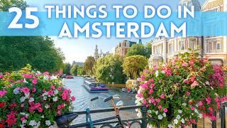 Best Things To Do in Amsterdam Netherlands 2025 4K
