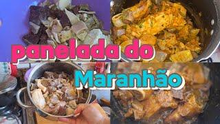 COZINHE COMIGO!!! PANELADA DO MARANHÃO COMIDA TÍPICA DO ESTADO RECEITA SIMPLES E FÁCIL DE FAZER 