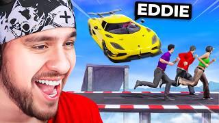 this game is rigged… (RUNNERS VS CARS)