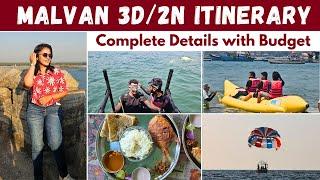 MALVAN 3D/2N Complete Itinerary | How to plan Budget Trip to Malvan | Scuba Diving with Cost