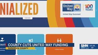 Sarasota County cuts all funding to United Way