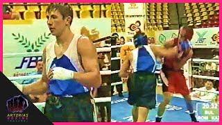 Gennady Golovkin vs Lucian Bute K.O. (Enhanced Footage | 2003) - Artorias Boxing