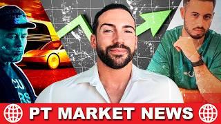 PT Market News (13 a 19 outubro) - Robotaxi da Tesla um FIASCO! & David GYT acusado de BURLA pelo MP