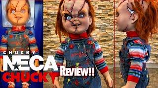 NECA BRIDE OF CHUCKY LIFE SIZE CHUCKY DOLL FRESH OUT OF THE BOX FIRST LOOK REVIEW!!