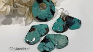 Polymer Clay ‘Turquoise ‘n’ Copper’