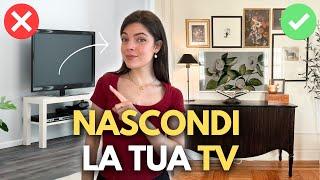 4 IDEAS to HIDE your TV *even low budget*
