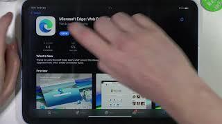 How To Install & Setup Microsoft Edge Browser on the iPad 10th Generation (2022)