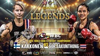 Tessa Kakkonen  VS Faa Chiangaai Sor Sakunthong  | October 31, 2024