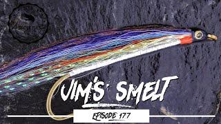 Tying Jim's Smelt Bucktail fly Pattern - Ep177 PF #PiscatorFlies